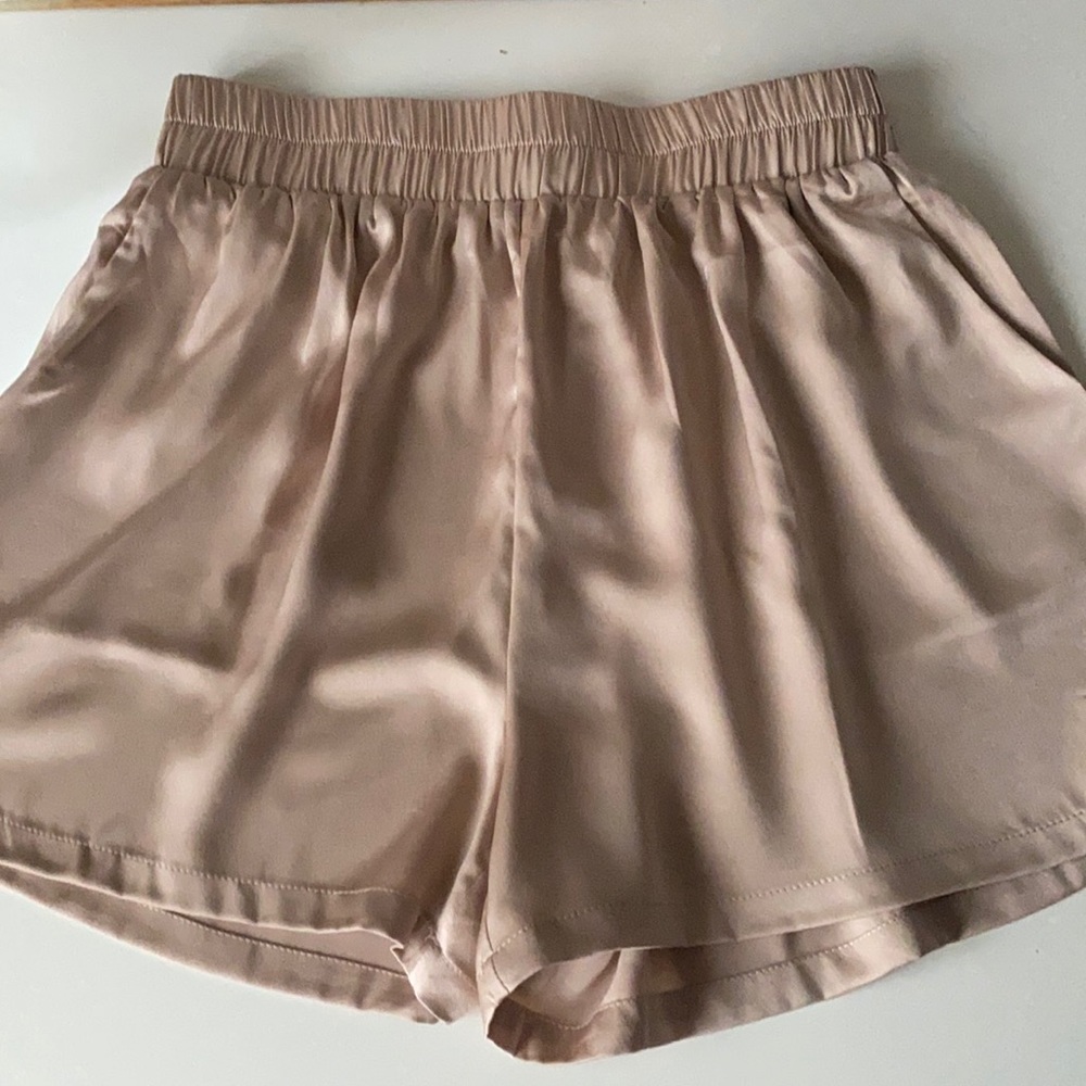 ❤️… Mimosa Tan Silky Shorts